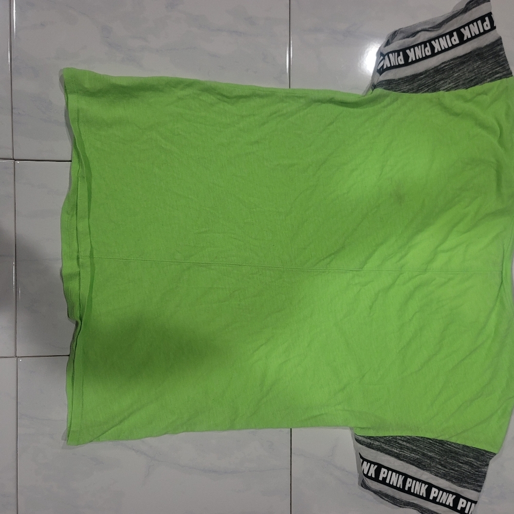 VS Pink Neon Green Top